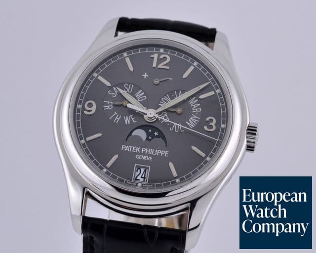 Image of Patek Philippe Annual Calendar Power Reserve Gray Dial 18K White Gold 39MM
