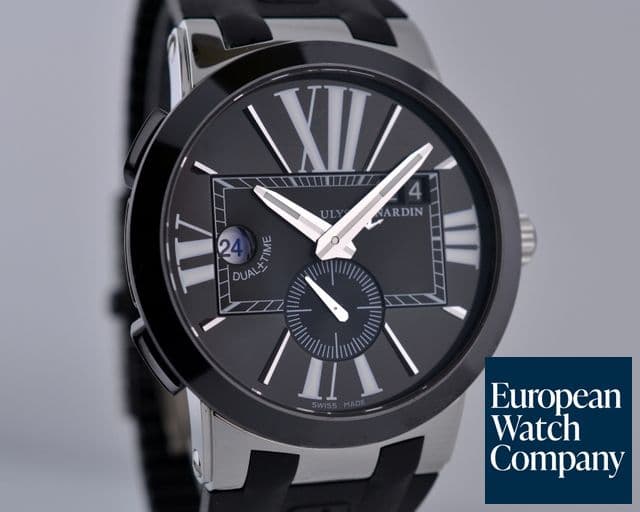Image of Ulysse Nardin Executive Dual Time SS Black Dial 43MM
