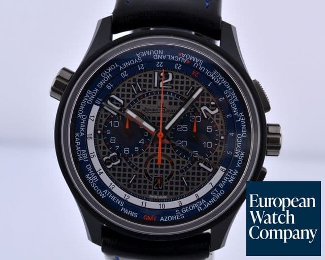 Image of Jaeger LeCoultre AMVOX5 World Chonograph LMP1 Ceramic / Titanium Limited NEW