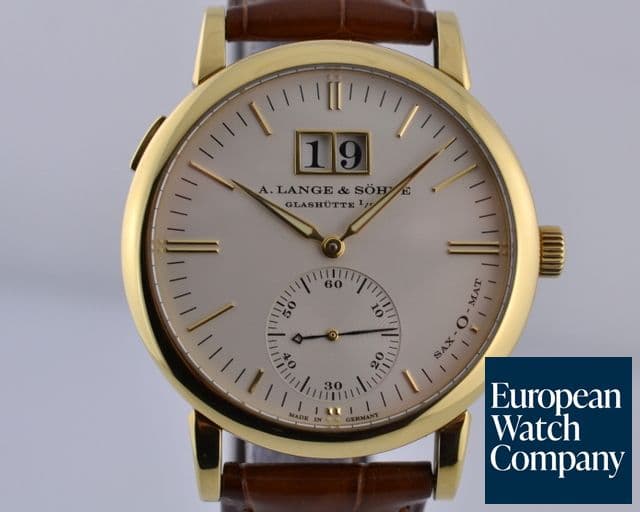 Image of A. Lange and Sohne Langematik Big Date 18K Yellow Gold 37MM