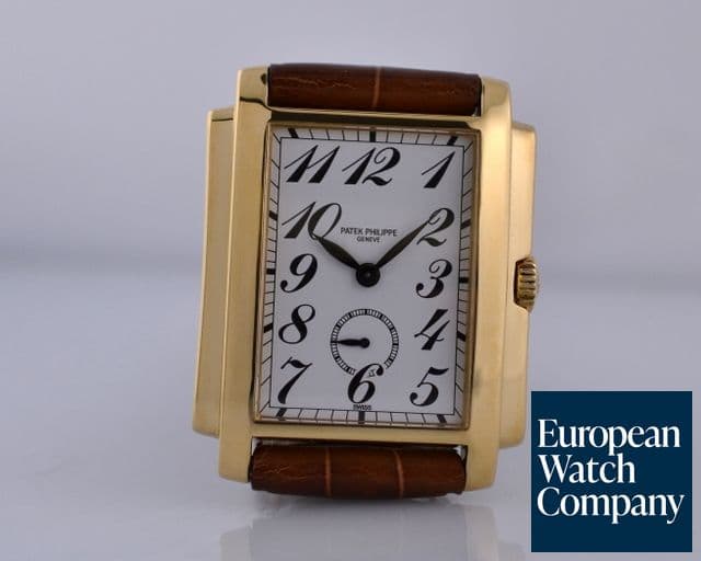 Image of Patek Philippe Gondolo Arabic Numerals White Dial 18K Yellow Gold