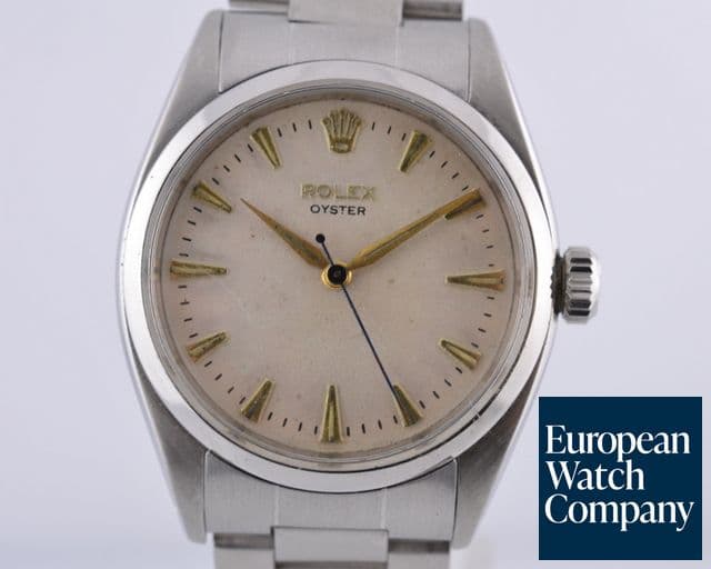 Image of Rolex Brevet Precision Oyster Manual Wind SS/SS Circa 1950's 35MM