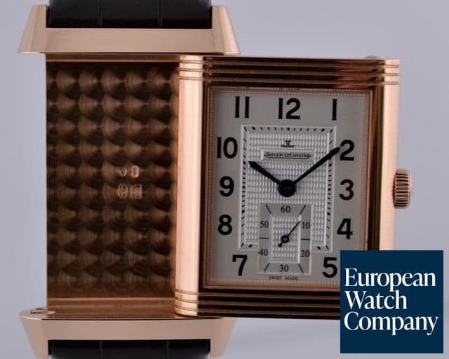 Image of Jaeger LeCoultre Grande Reverso 976 Silver Dial 18K Rose Gold