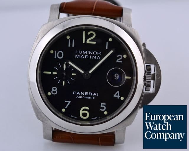 Image of Panerai Luminor Marina Automatic Black Dial Arabic Numerals H Series (2005) 44MM