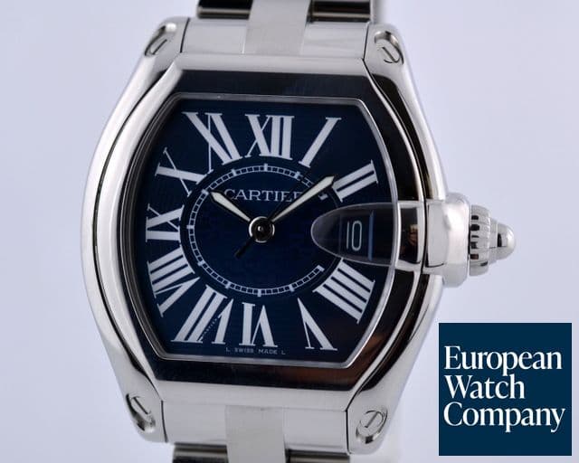 Image of Cartier Roadster XL SS/SS Blue Dial Limited Edition 42MM