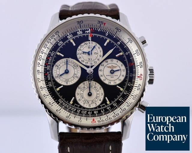 Image of Breitling Navitimer Chronograph 4 Year Calendar (1461/52) SS Black Dial 41.5MM