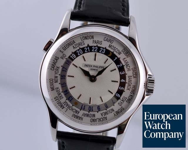 Image of Patek Philippe World Time 18K White Gold 