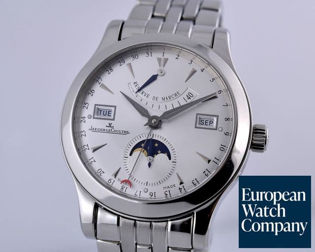 Image of Jaeger LeCoultre Master Calendar SS / Bracelet Silver Dial 40MM