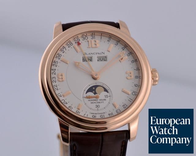Image of Blancpain Complete Calendar Moon Phase Hunter 18K RG