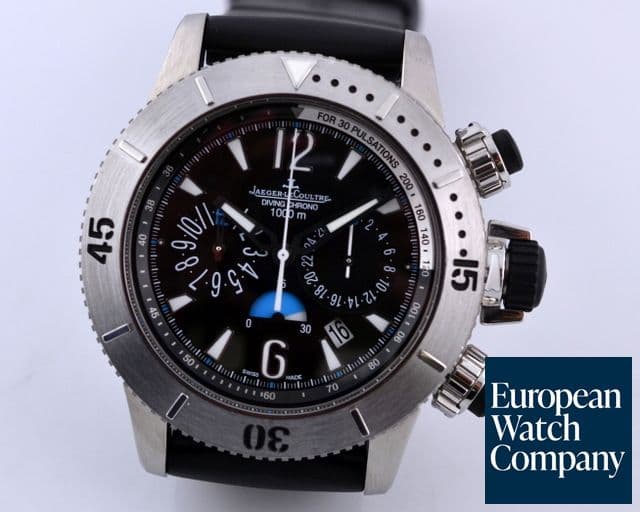 Image of Jaeger LeCoultre Master Compressor Diving Chronograph Titanium / Rubber 44MM



