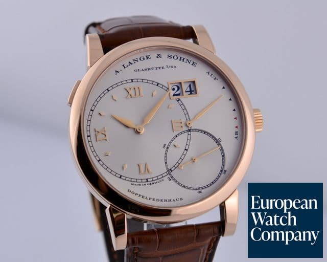 Image of A. Lange and Sohne Grand Lange 1 18K Rose Gold Silver Dial 42MM