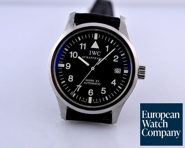 Image of IWC Mark XV SS / Strap Black Dial 37.5MM