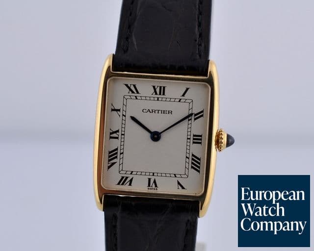 Image of Cartier Tank Louis Manual Wind 18K Yellow Gold 