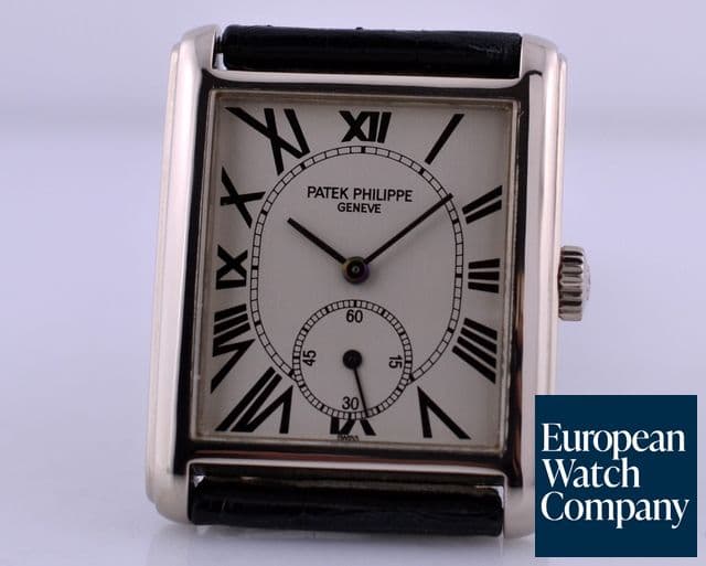 Image of Patek Philippe Gondolo Silver Dial Manual Wind Black Roman Numerals
