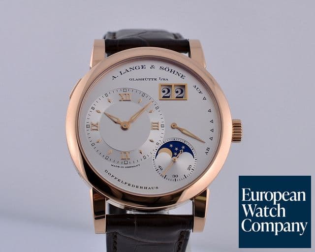 Image of A. Lange and Sohne Lange 1 Moon 18K Rose Gold 38.5MM
