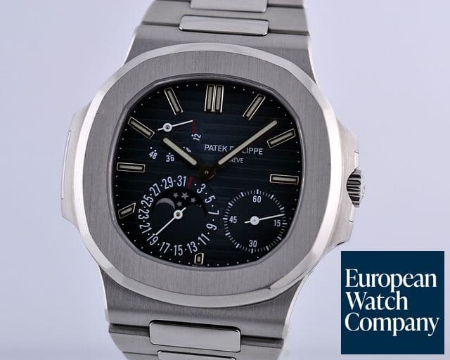 Image of Patek Philippe Jumbo Nautilus Moon Power Reserve SS/SS 