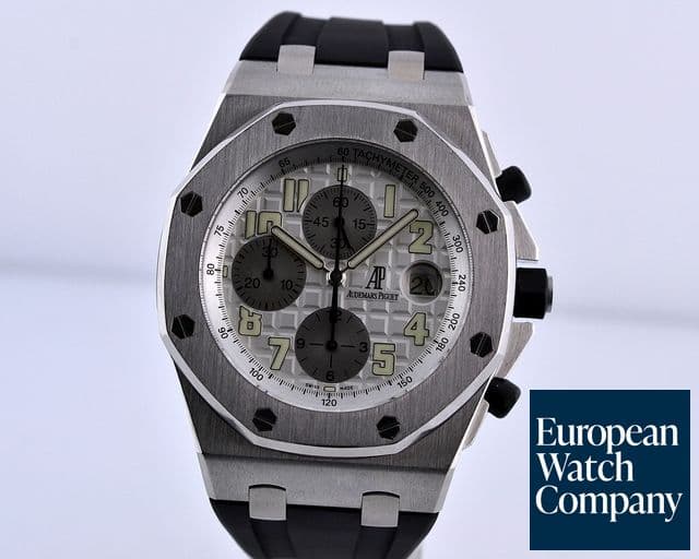 Image of Audemars Piguet Royal Oak Offshore Silver Themes SS 44MM