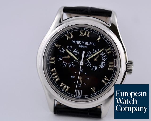 Image of Patek Philippe Annual Calendar Black Dial Platinum 36MM