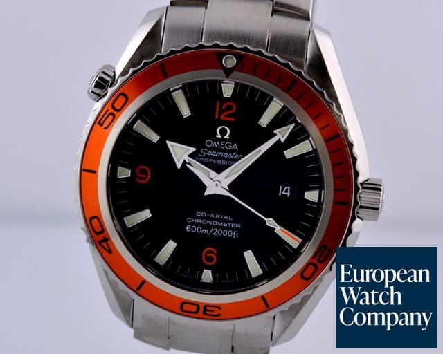 Image of Omega Seamaster Planet Ocean Co-Axial XL Orange Bezel 45.5MM