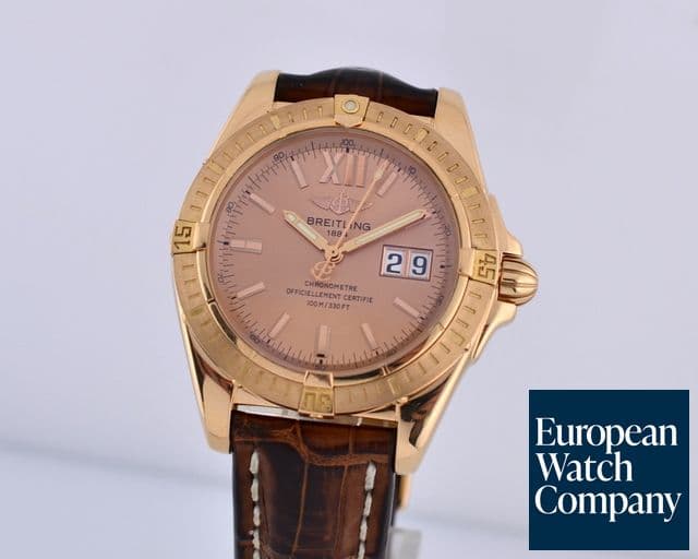 Image of Breitling Windrider Cockpit Grande Guichet 18K RG Limited 