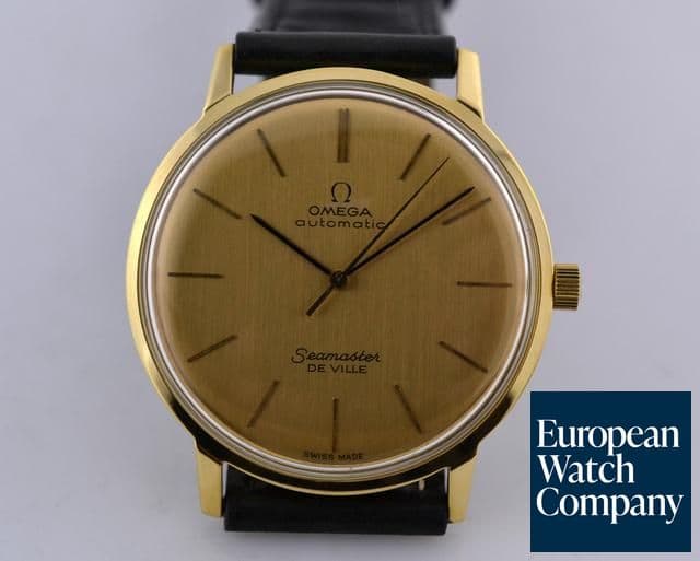 Image of Omega Seamaster De Ville 14K Yellow Gold Automatic 