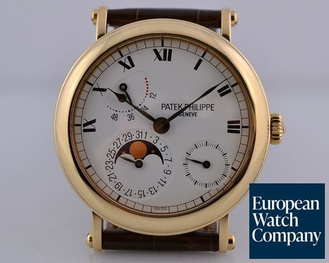 Image of Patek Philippe Power Reserve Half-Hunter Moon Phase 18K Yellow Gold
35MM