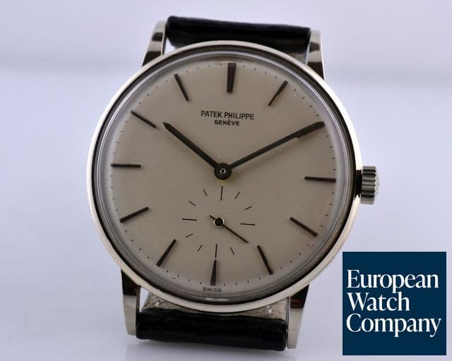 Image of Patek Philippe White Gold Automatic Small Seconds Silver Dial
33MM