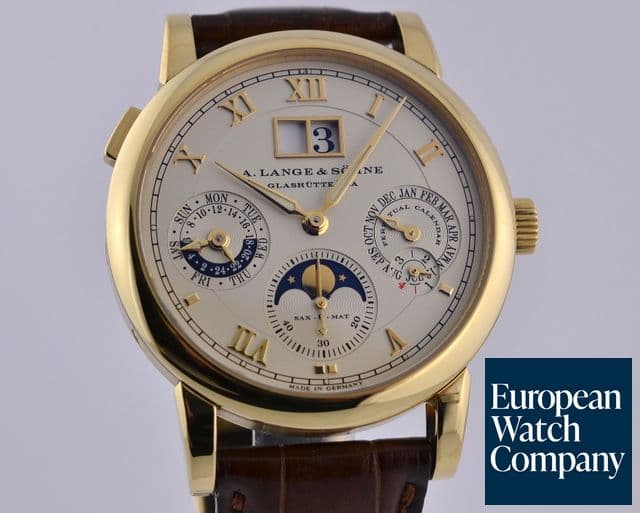 Image of A. Lange and Sohne Langematik Perpetual Calendar 18K YG 