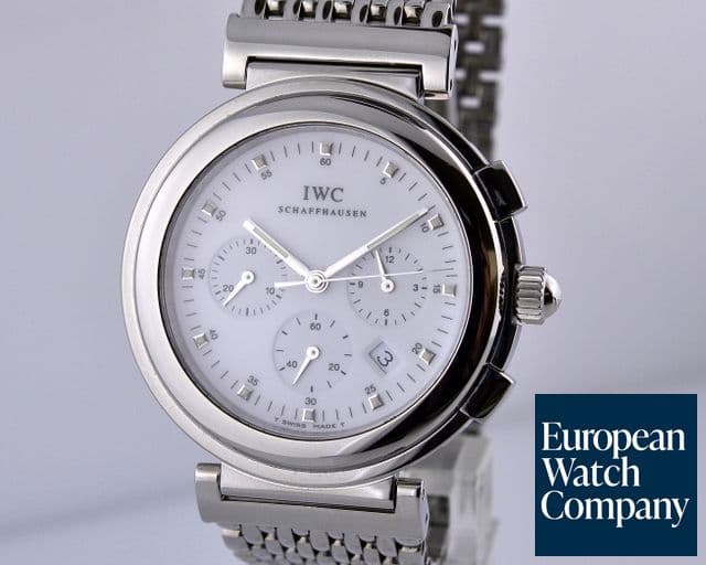 Image of IWC Da Vinci SL Chrono White Dial SS/SS 37MM