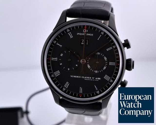 Image of Jaquet Droz La Chaux-De-Fonds Chronograph Grande Date
Black PVD 