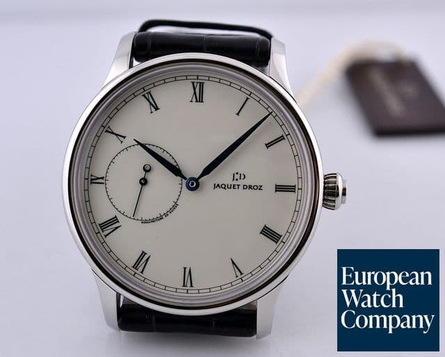 Image of Jaquet Droz Grande Heure Minute SS Enamel Dial NEW