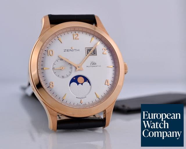 Image of Zenith Class Moonphase Grande Date
18K Rose Gold 40MM