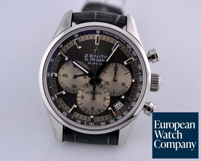 Image of Zenith El Primero Chronograph Grey Dial
