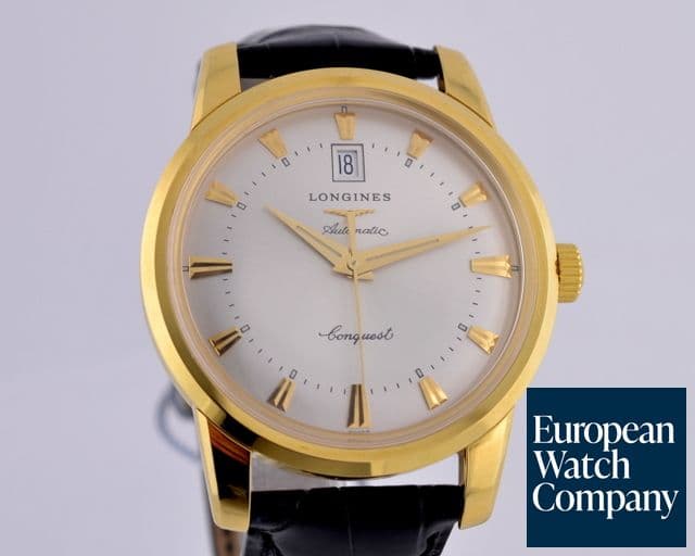 Image of Longines Conquest Heritage
18K YG Silver Dial 