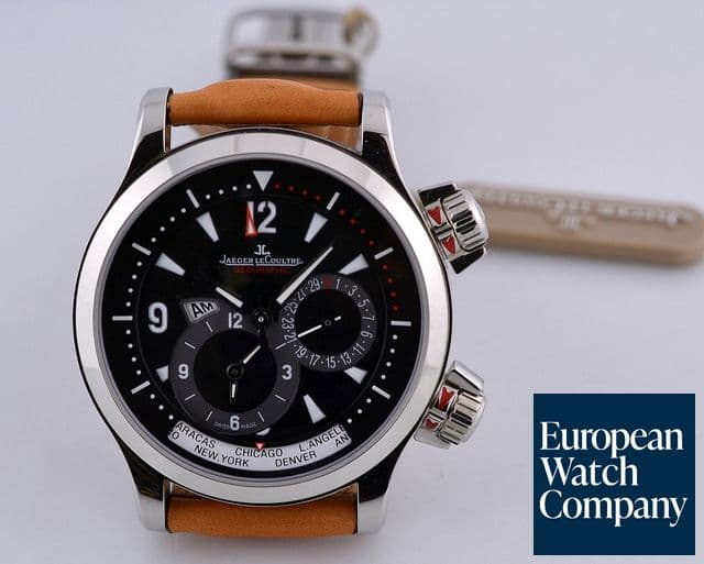 Image of Jaeger LeCoultre Master Compressor Geographic SS 41.5MM
