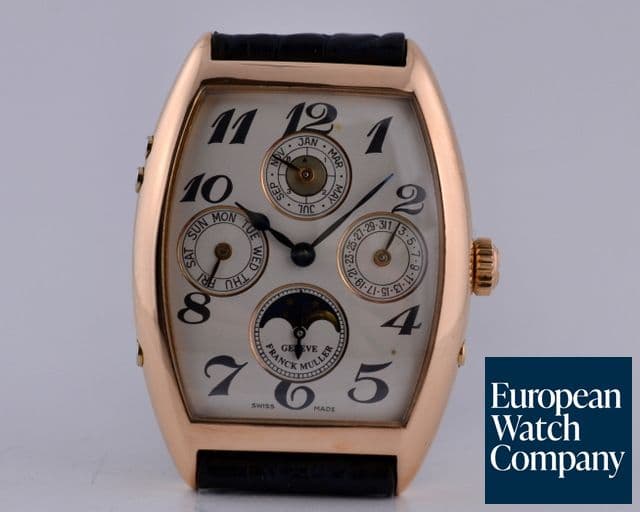 Image of Franck Muller Cintree Curvex Perpetual Calendar 18K RG
