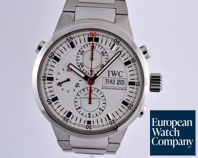 Image of IWC GST Split-Second SS White Dial 43MM
