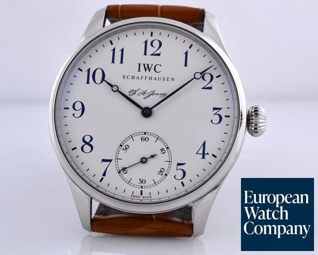 Image of IWC Portugieser F.A Jones SS White Dial 43MM
