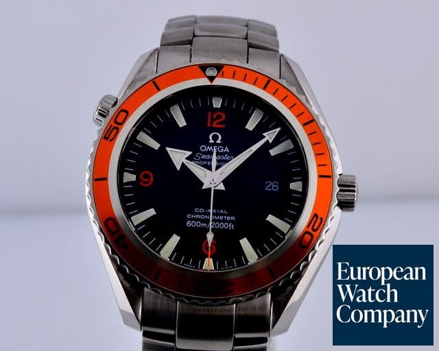 Image of Omega Seamaster Planet Ocean Co-Axial XL Orange Bezel 45.5MM