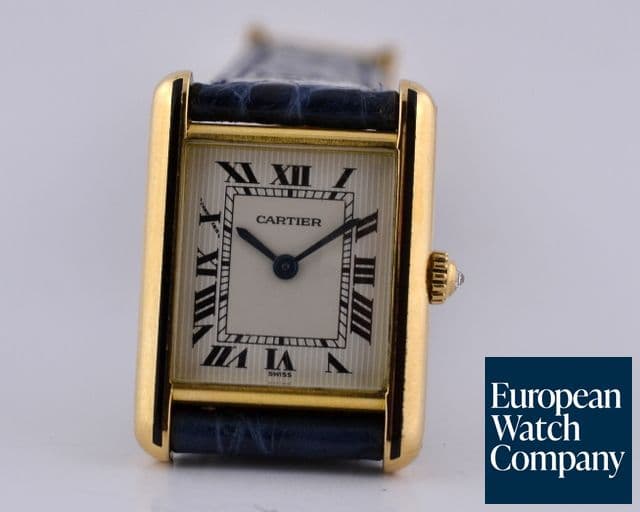 Image of Cartier Tank Louis 18K Yellow Gold Quartz/Deployant Clasp
