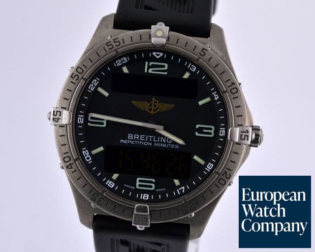 Image of Breitling Aerospace Professional Titanium / Rubber 41MM