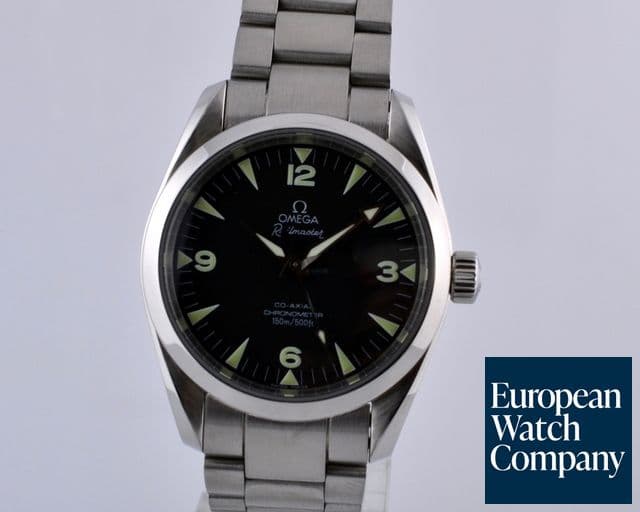 Image of Omega Aqua Terra Railmaster SS/SS
Black Dial 36.2MM