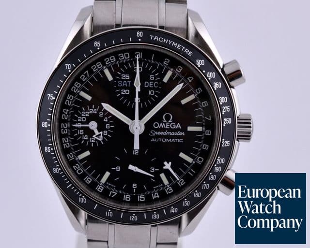 Image of Omega Speedmaster Day Date Black Dial SS / SS 39MM