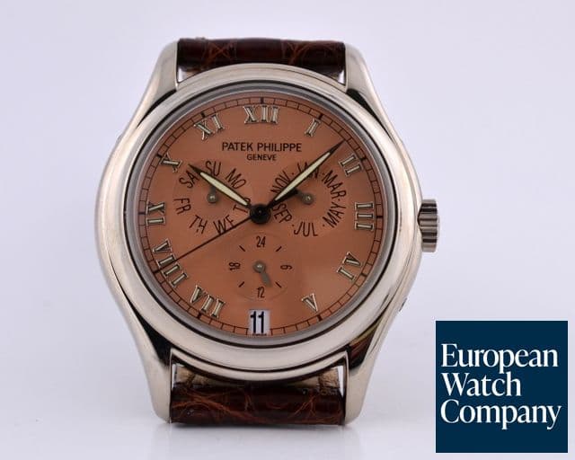 Image of Patek Philippe Annual Calendar 18K White Gold Salmon Dial 37MM