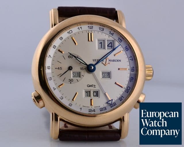 Image of Ulysse Nardin Perpetual Calendar GMT +/- 18K RG 