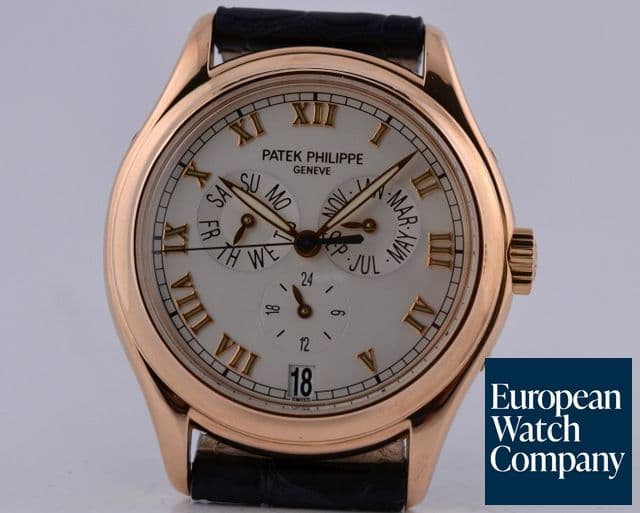 Image of Patek Philippe Annual Calendar 18K Rose Gold Cream Dial 37MM