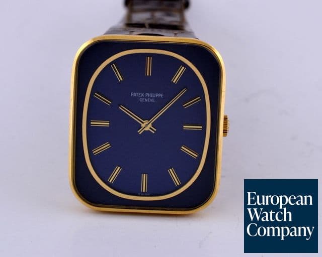 Image of Patek Philippe Golden Ellipse Blue Dial 18K YG 