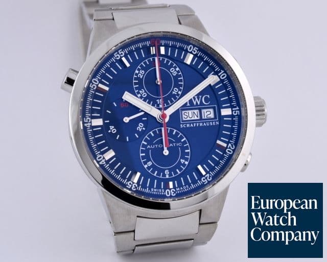 Image of IWC GST Split-Second SS Blue Dial 43MM