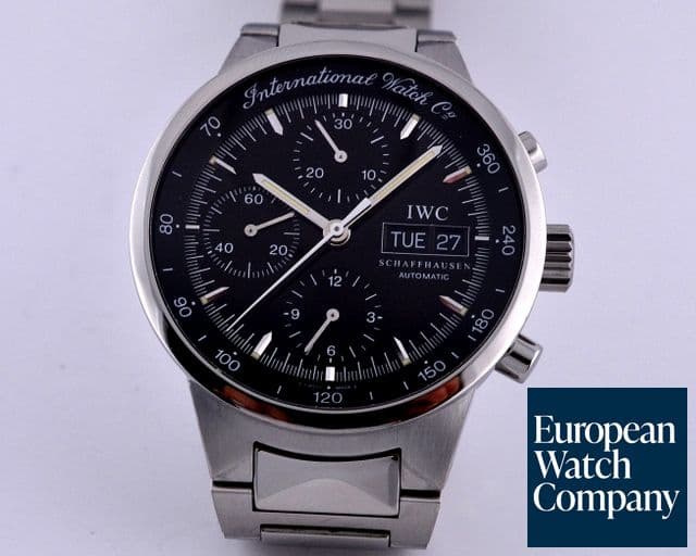 Image of IWC GST Chronograph SS/SS Black Dial 