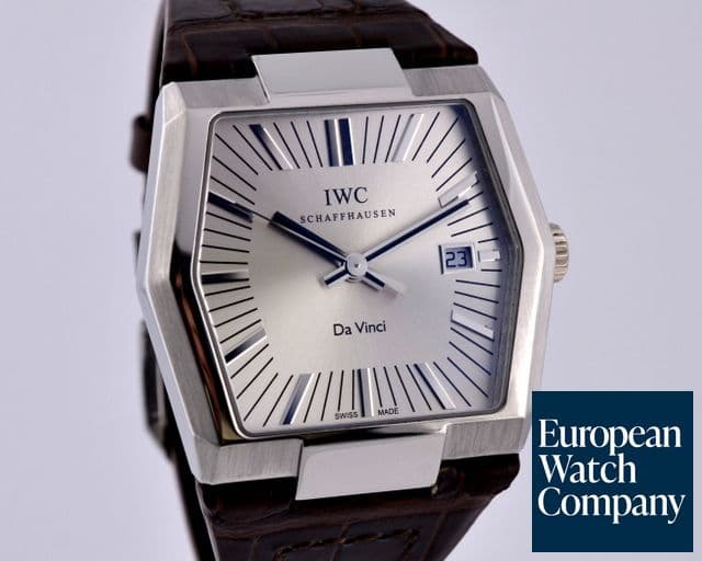 Image of IWC Da Vinci Automatic Vintage Collection Platinum Silver Dial 40MM